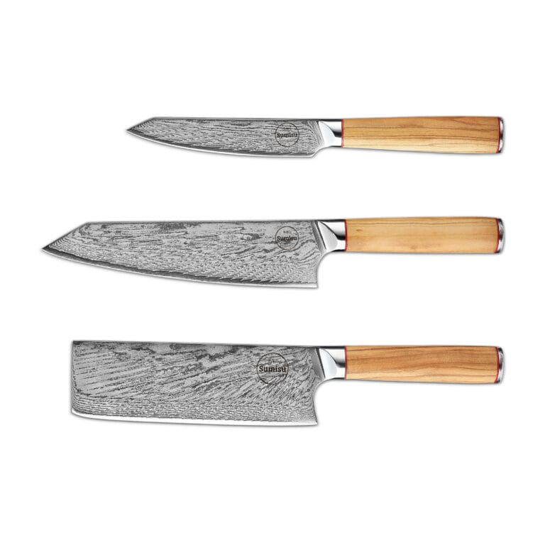 3-Delige Messenset Wood