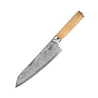 Sumisu Knives Kiritsuke Wood schuin