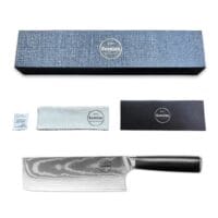 Sumisu Knives Nakiri Black verpakking inhoud Sumisu Knives Nakiri Black verpakking inhoud