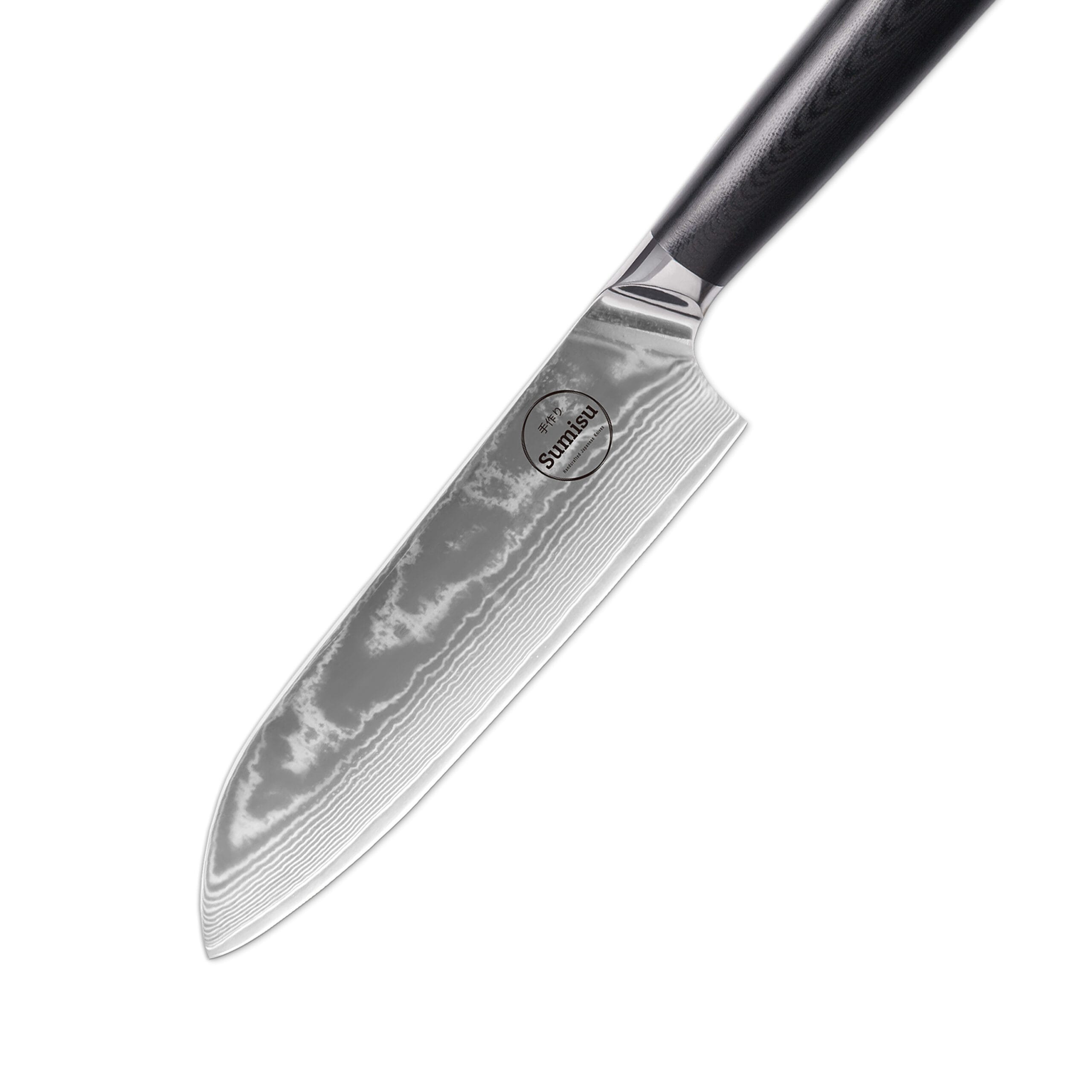 Sumisu Knives Santoku Black schuin