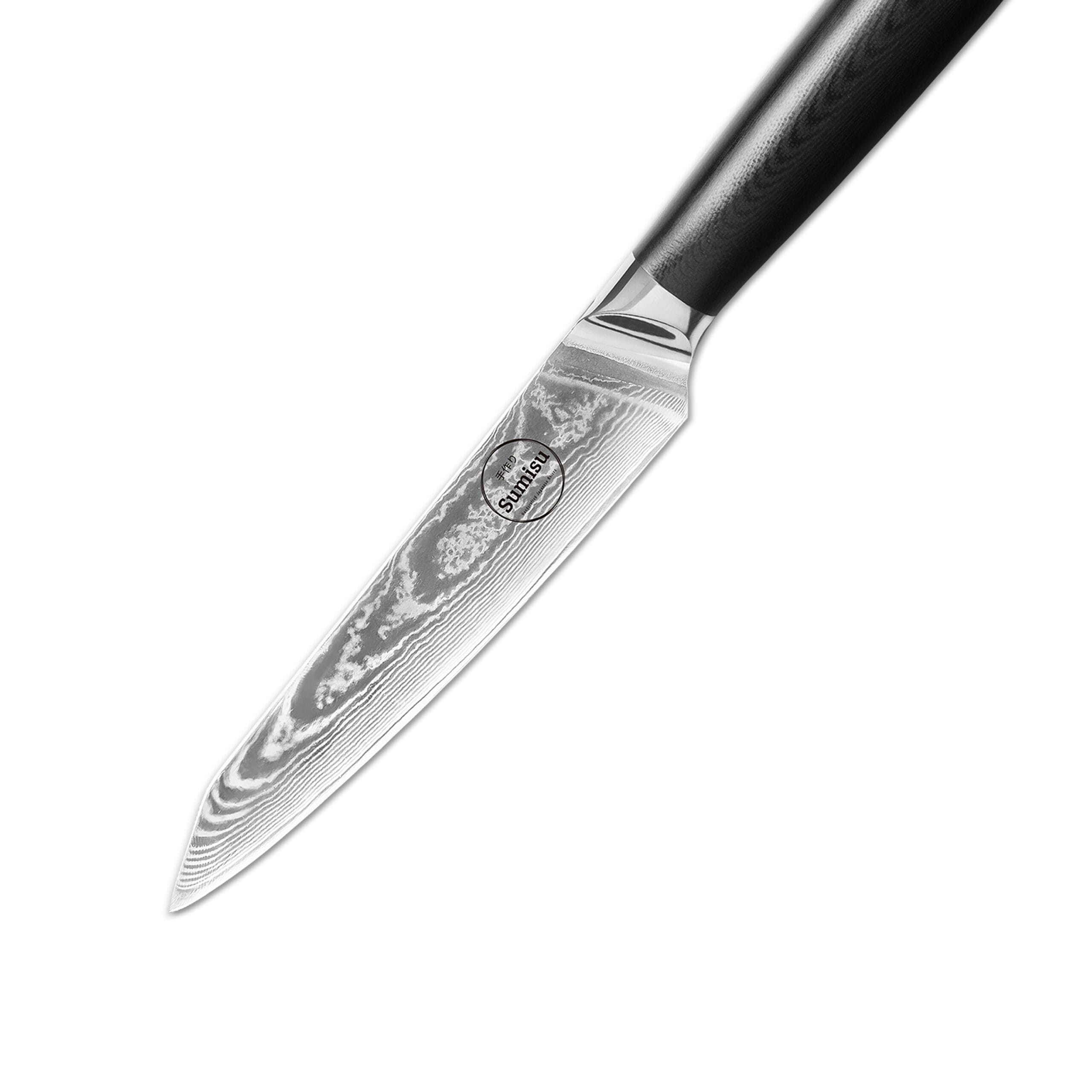 Sumisu Knives Shotoh Black schuin Sumisu Knives Shotoh Black schuin