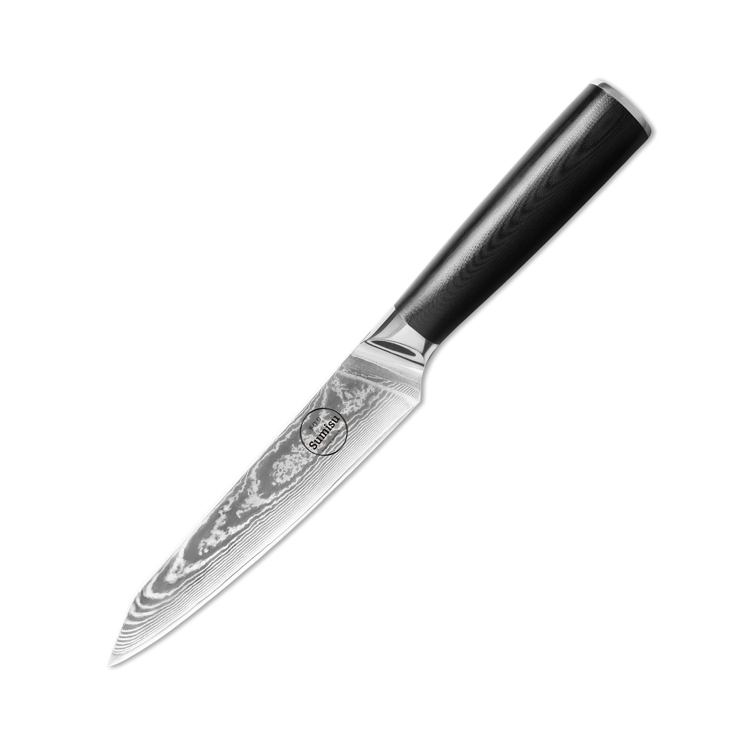 Sumisu Knives Shotoh Black schuin Sumisu Knives Shotoh Black schuin