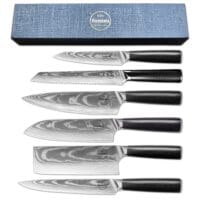 Sumisu Knives 6-delig Black met verpakking