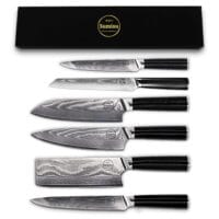 Sumisu Knives Black messenset 6-delig inclusief doos