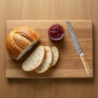 Sumisu Knives Pankiri Wood op snijplank Sumisu Knives Pankiri Wood op snijplank